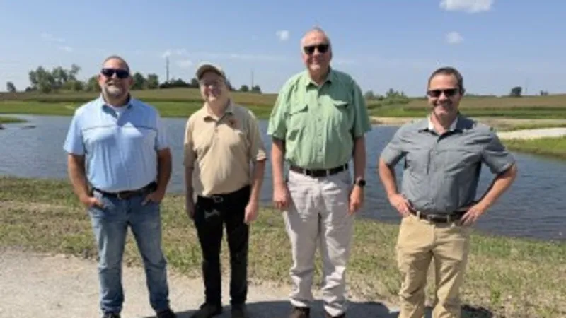 New wetland at Morgan Creek Park aims to improve water quality