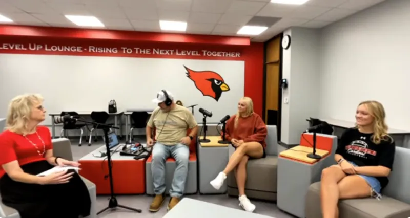 Garner Talk of The Town W Cheerleaders Kenzie and Emerson