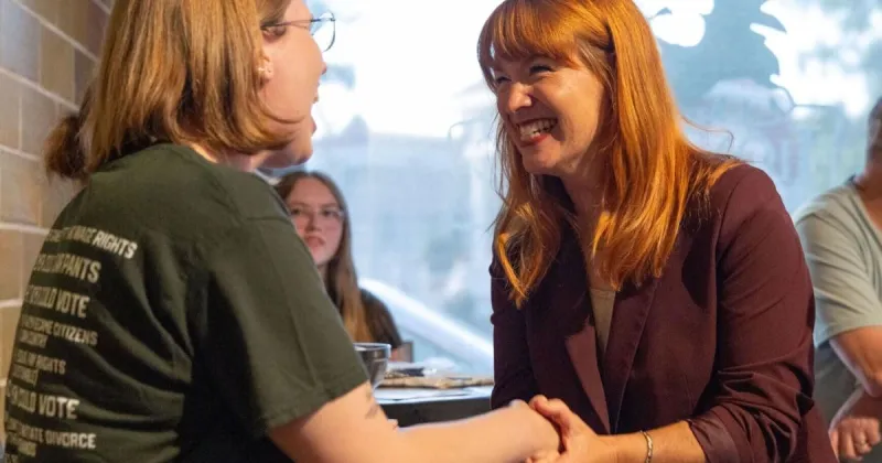 Lindsay James calls for a 'moral reckoning' in D.C.