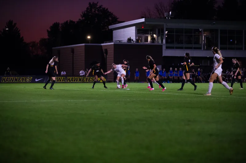 Iowa women's soccer's Lucia Englund shines defensively in draw against Kansas State
