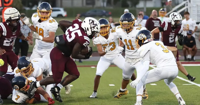 Quad-Cities-area high school football scores for Sept. 4