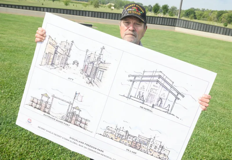 Siouxland Freedom Park memorial to honor area veterans of Gulf War, War on Terror
