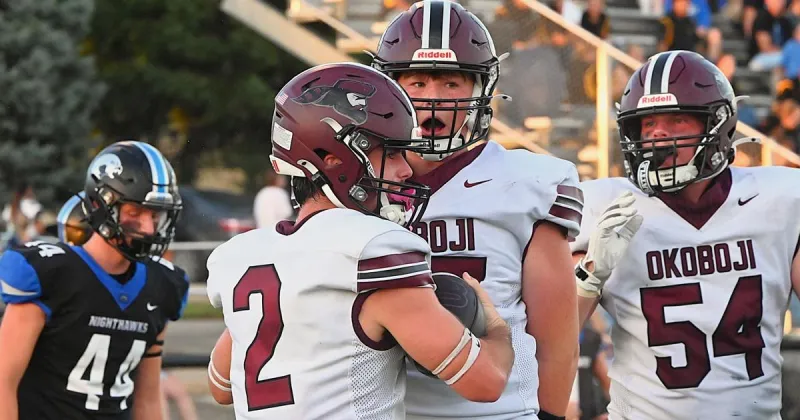 High school football: Okoboji moves to 2-0 with win over BH/RV