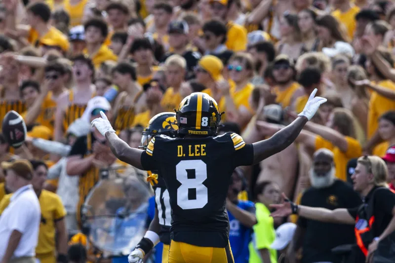 Iowa football stuffs Northern Illinois in season opener