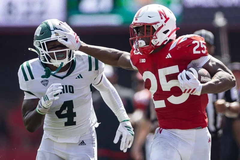 Rule. Nelson. Mozee. Nebraska's new backfield is off and running as Huskers beat Ohio