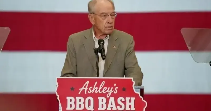 Chuck Grassley joins TikTok. His first video? A tribute to a vacuum