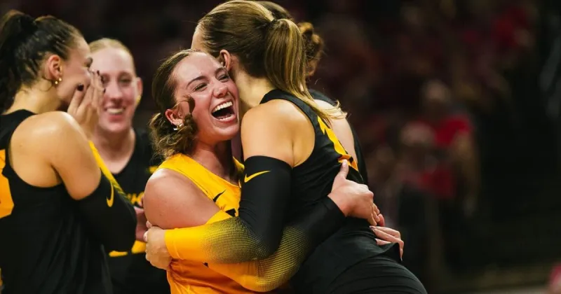 How Iowa volleyball upset Iowa State for its first win over the Cyclones in four years