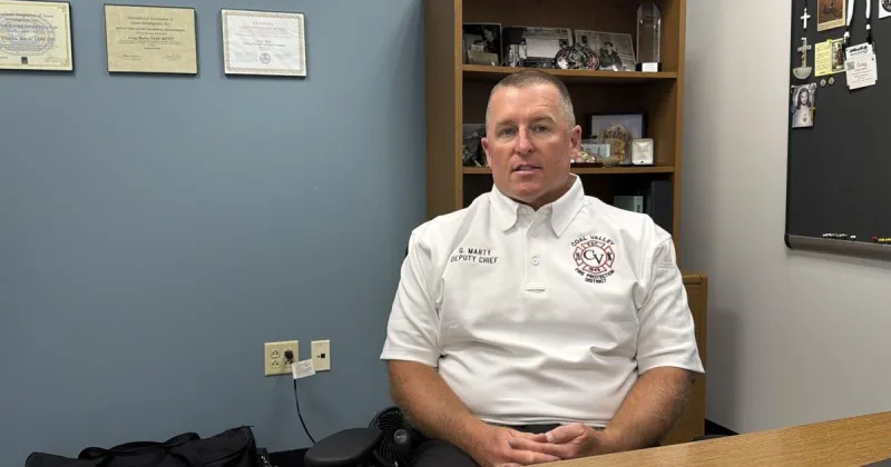 Coal Valley Deputy Fire Chief recalls memories of being a firefighter in training on Sept. 11, 2001