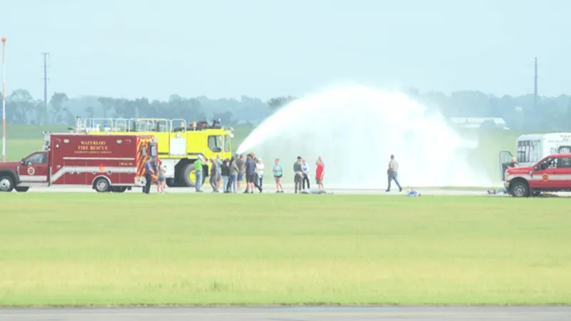 Full-scale emergency drill held at Waterloo Regional Airport
