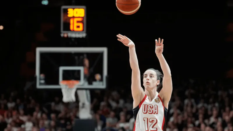Caitlin Clark's experience at the women's World Cup has been a 'pinch-me moment'