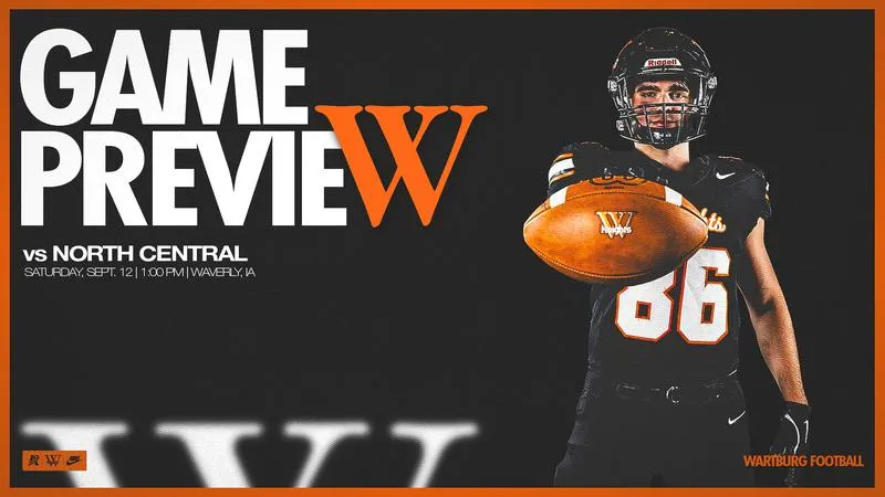 No. 9/10 Wartburg Welcomes Top-Ranked North Central in Home-Opener