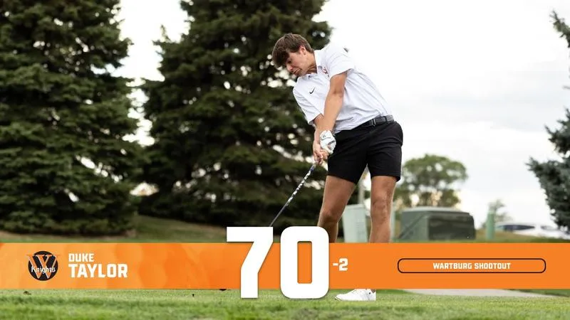 Taylor Takes Second; Knights Top Leaderboard at Wartburg Shootout