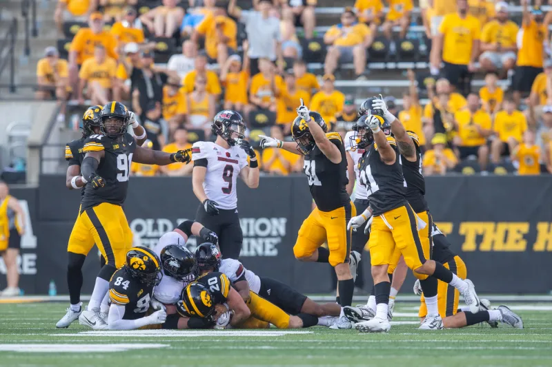 Iowa defensive line playing with something to prove after a dominant performance on Saturday