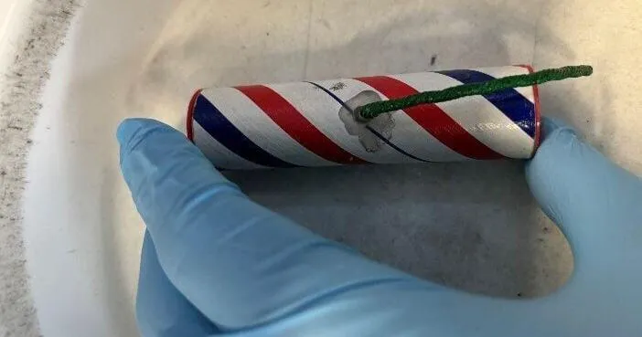 Explosive device found in luggage at Eppley Airfield last week