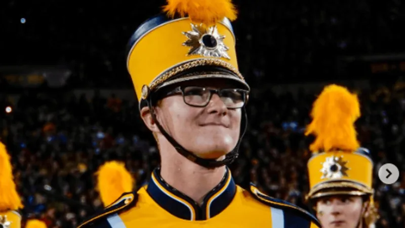 Iowa State marching band to honor Hawkeye band member Derek Phillips