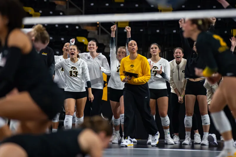 Photos: Iowa vs Incarnate Word Volleyball