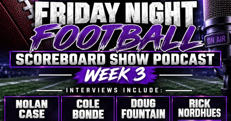KMAland Football (Week 3): KMA High School Football Scoreboard Show Podcast