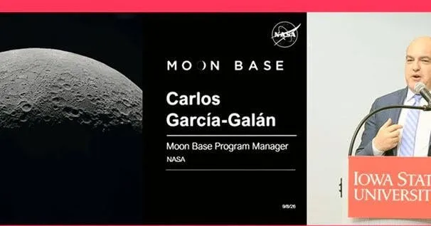 Iowa State University students get briefing on NASA moon base plan