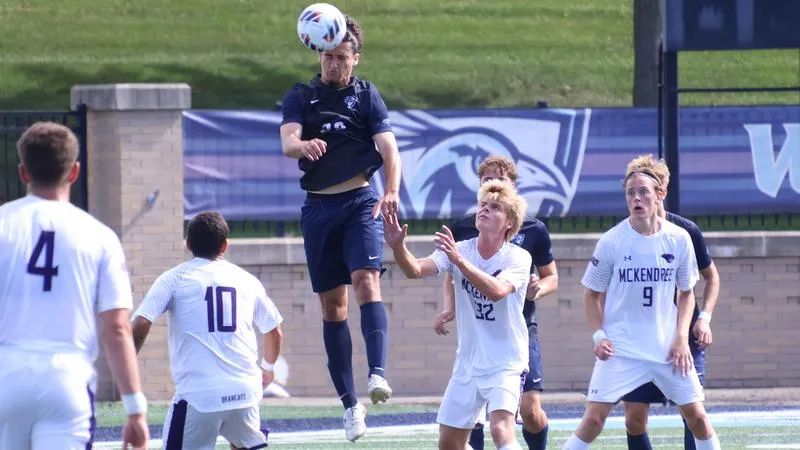 Upper Iowa men's soccer falls to McKendree in first home game on Saturday