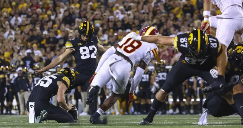 What play made Hank Brown licked his chops against Iowa State?
