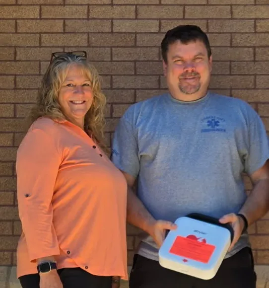 Winnebago County OPIOID Committee Partners with Forest City Ambulance to Place 10 AEDs Throughout the County