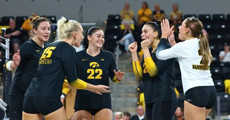 Iowa volleyball seeks consistency after uneven Hawkeye Invitational