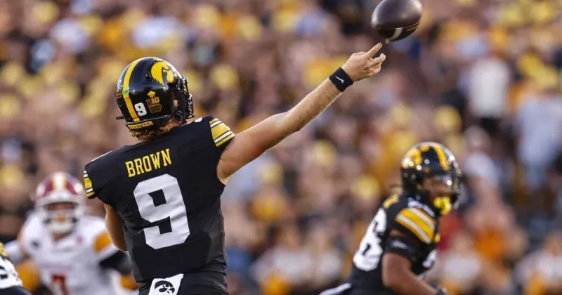Hank Brown played every CyHawk snap. Iowa still isn't naming a starting QB