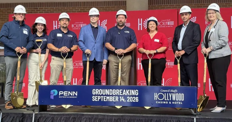 Hollywood Casino breaks ground on $200 million Council Bluffs facility