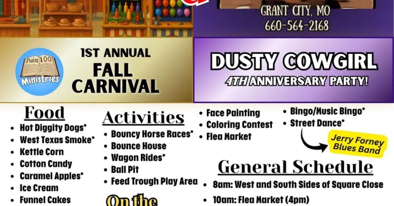 Psalm 100 Ministries bringing a day of fun to Grant City with first annual carnival