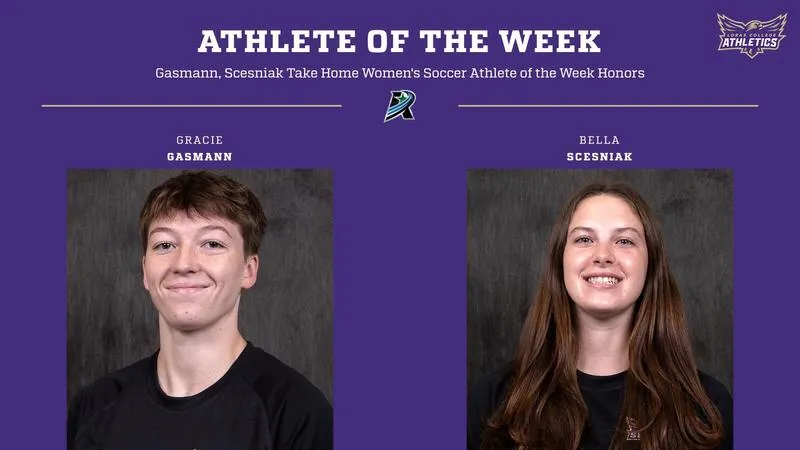 Gasmann, Scesniak Garner Athlete of the Week Honors
