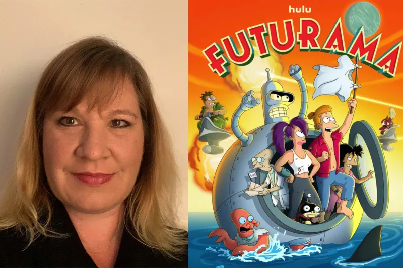 'Futurama' producer Tiffany Brower does 'air traffic control' for the series from her home in Iowa