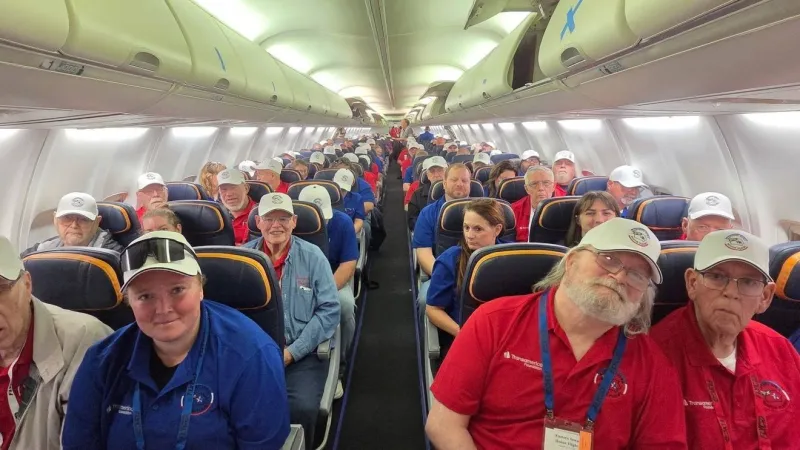 60th Eastern Iowa Honor Flight takes off