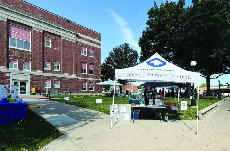 Ringgold County Community Health Fair brings health resources to courthouse lawn