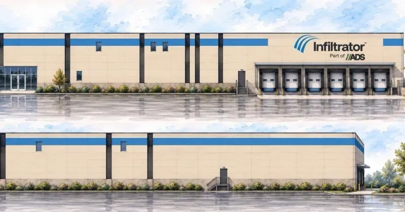 Infiltrator Water Technologies plans $7M investment, new jobs for Davenport's west end