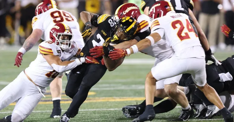 'Kill or Be Killed': How Iowa unlocked its run game late against Iowa State