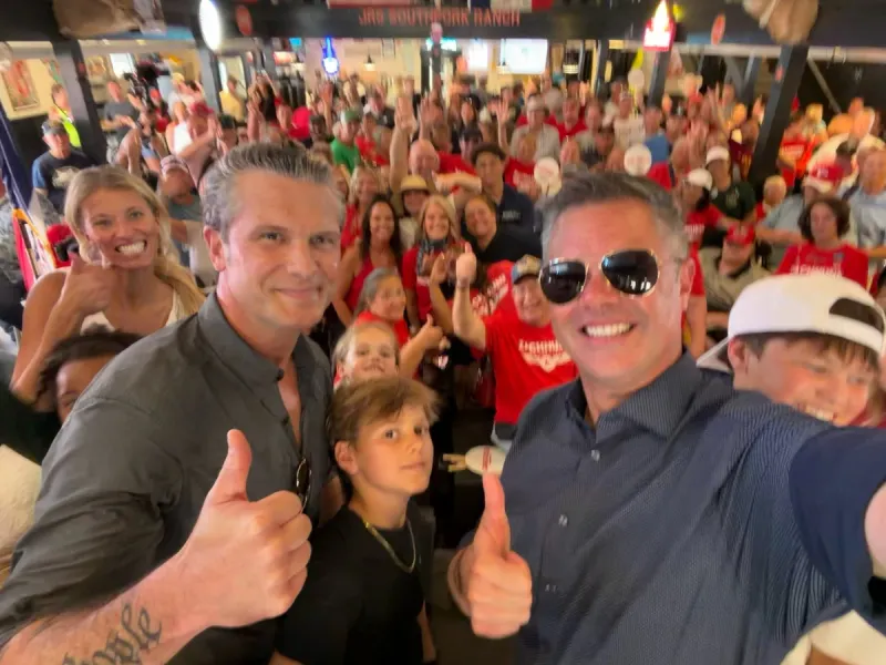 Ethics complaint filed over Pete Hegseth's Iowa State Fair fundraiser with Zach Nunn