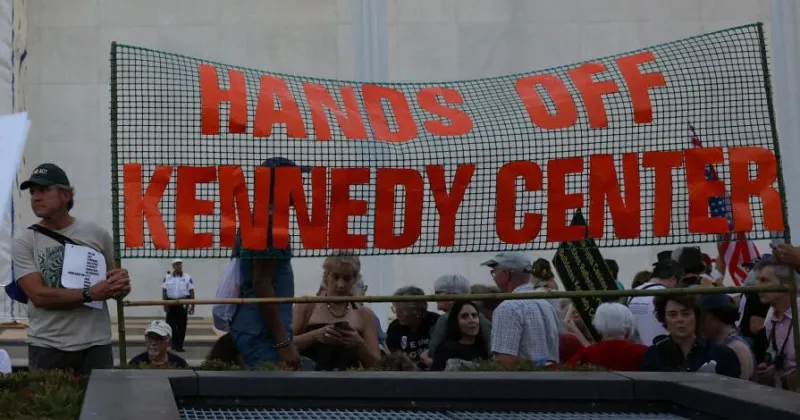 Trump declines to say if he will tear down Kennedy Center