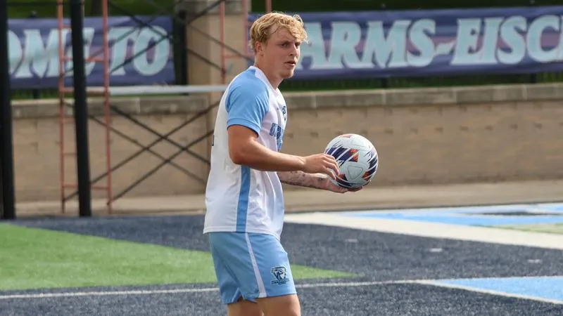 UIU men's soccer pushes past the Cardinals to earn its first win of the season