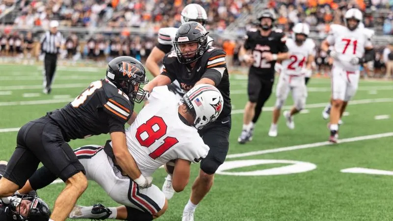 No. 6 Knights Fall to No. 4 Falcons, 31-17