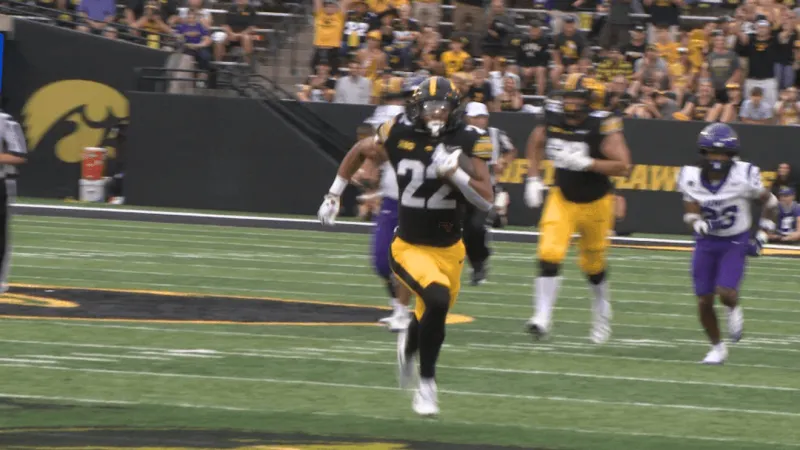 Three Hawkeyes top 100 rushing yards for first time since 1983 in non-con finale