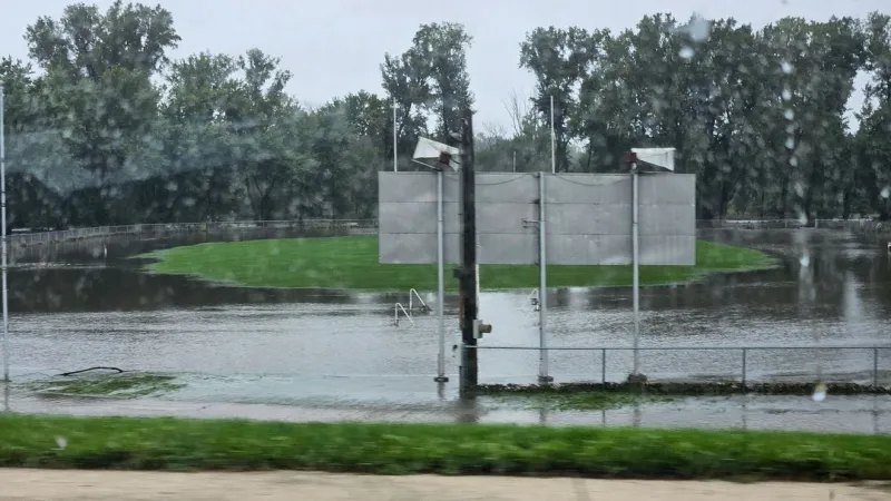 Heavy weekend rains lead to rivers rising and flash flooding