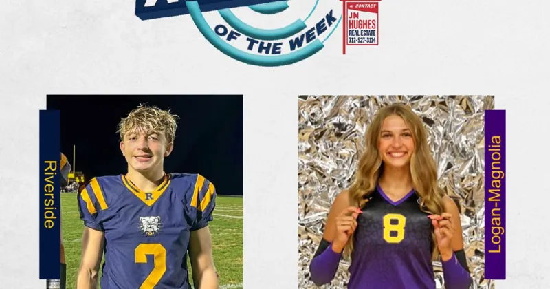 2026-27 JHRE KMAland Athlete of the Week (Week 4): Lindsey Kastner & Mason Houser
