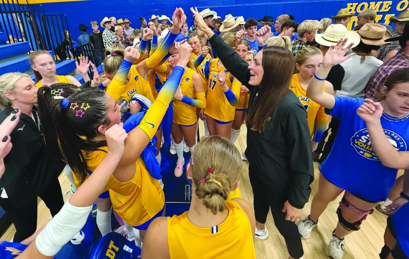 Wildcat volleyball team 2nd in DNH Invite, Waldorf wins 100th