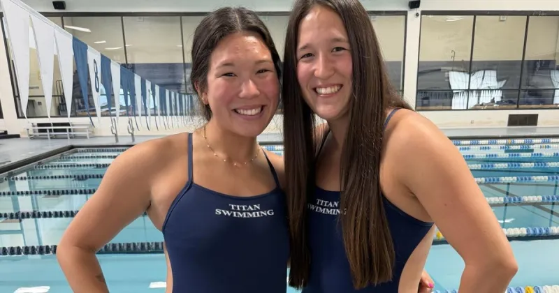Lewis Central swimming's Knispels post qualifying state swim times
