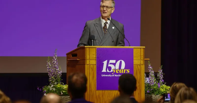University of Northern Iowa marks milestones with formal ceremony