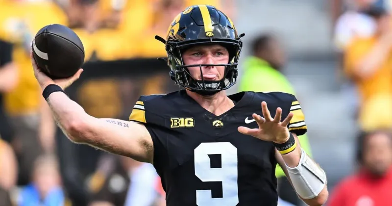 Iowa names Hank Brown starting quarterback ahead of Big Ten play