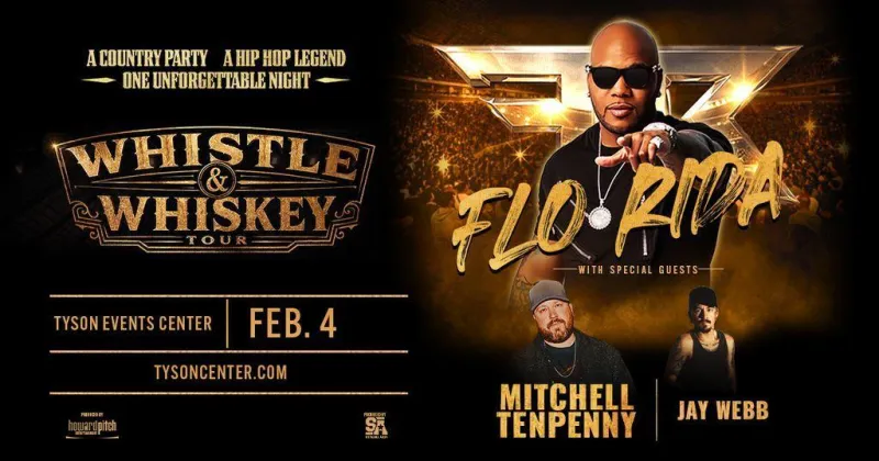 Rapper Flo Rida and country singer Mitchell Tenpenny coming to the Tyson