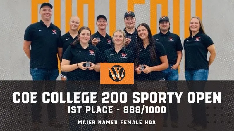 Knights Top Field at Coe Sporty 200 Open; Maier Wins Female HOA
