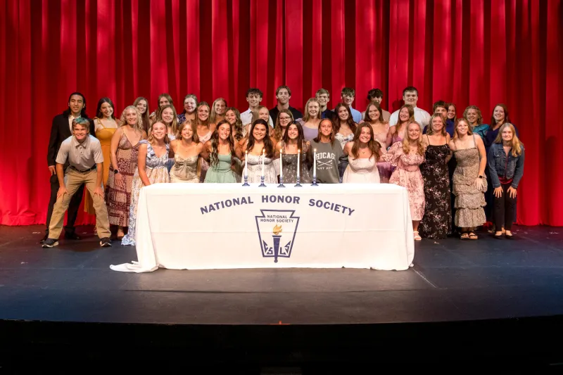 North Scott National Honor Society welcomes 20 members