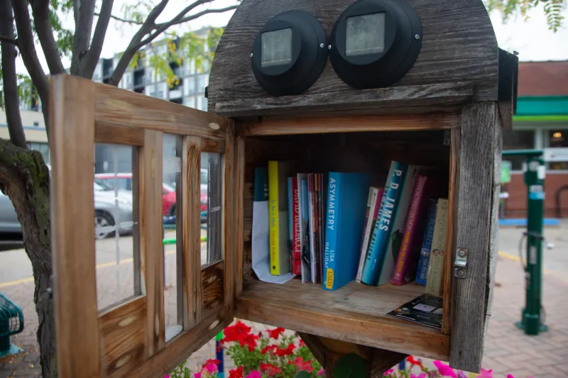 How Little Free Libraries connect Iowa City neighborhoods through literature